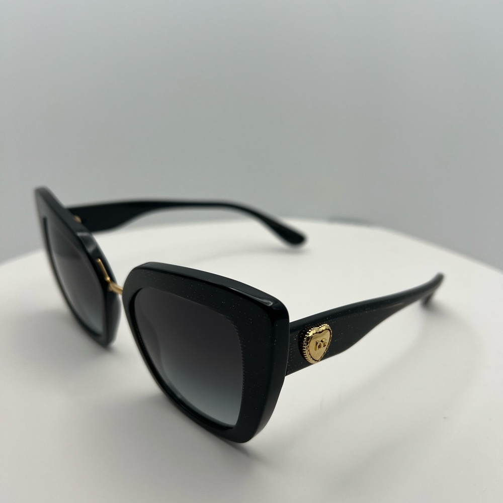 Dolce & Gabbana Black and Gold Sunglasses